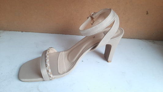 Green Pearl Heels